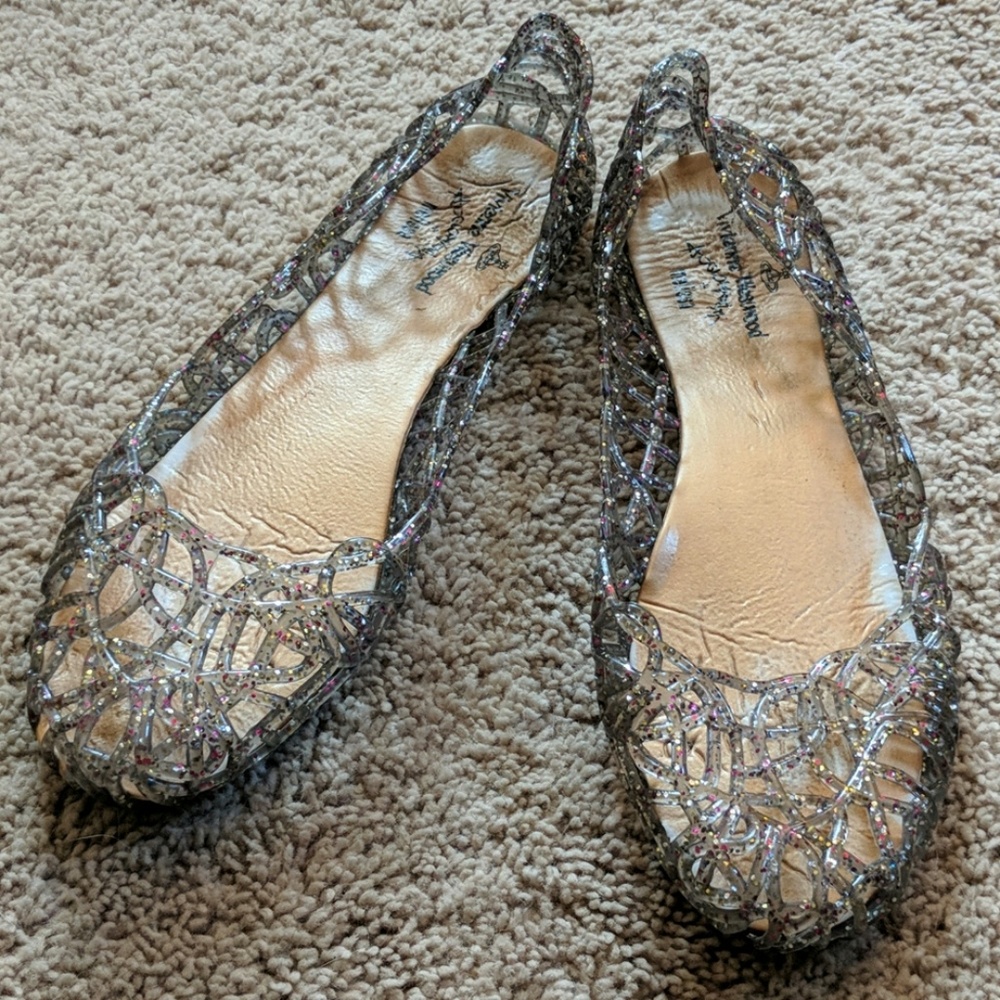 Clear Jelly sandals